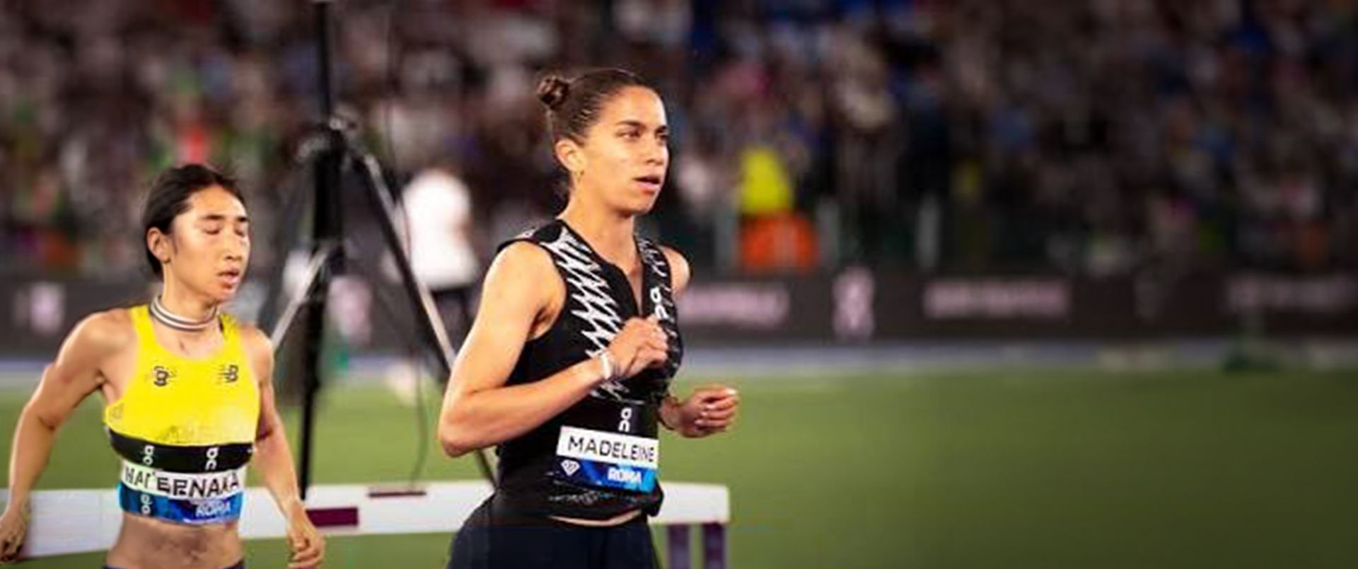 Sarah Madeleine au Meeting Diamond League de Rome