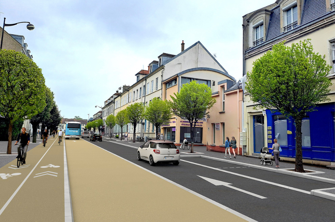 Travaux Boulevard Gambetta